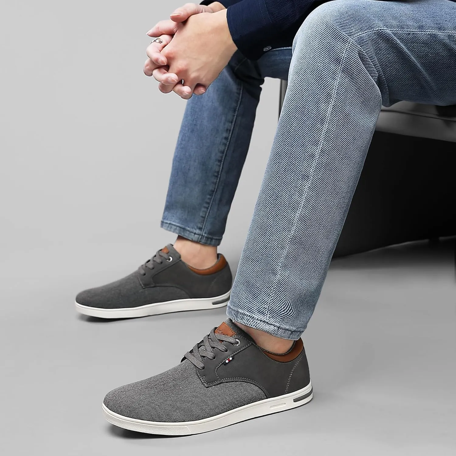 Mens Casual Shoes Fashion Dress Sneakers Breathable Business Shoes