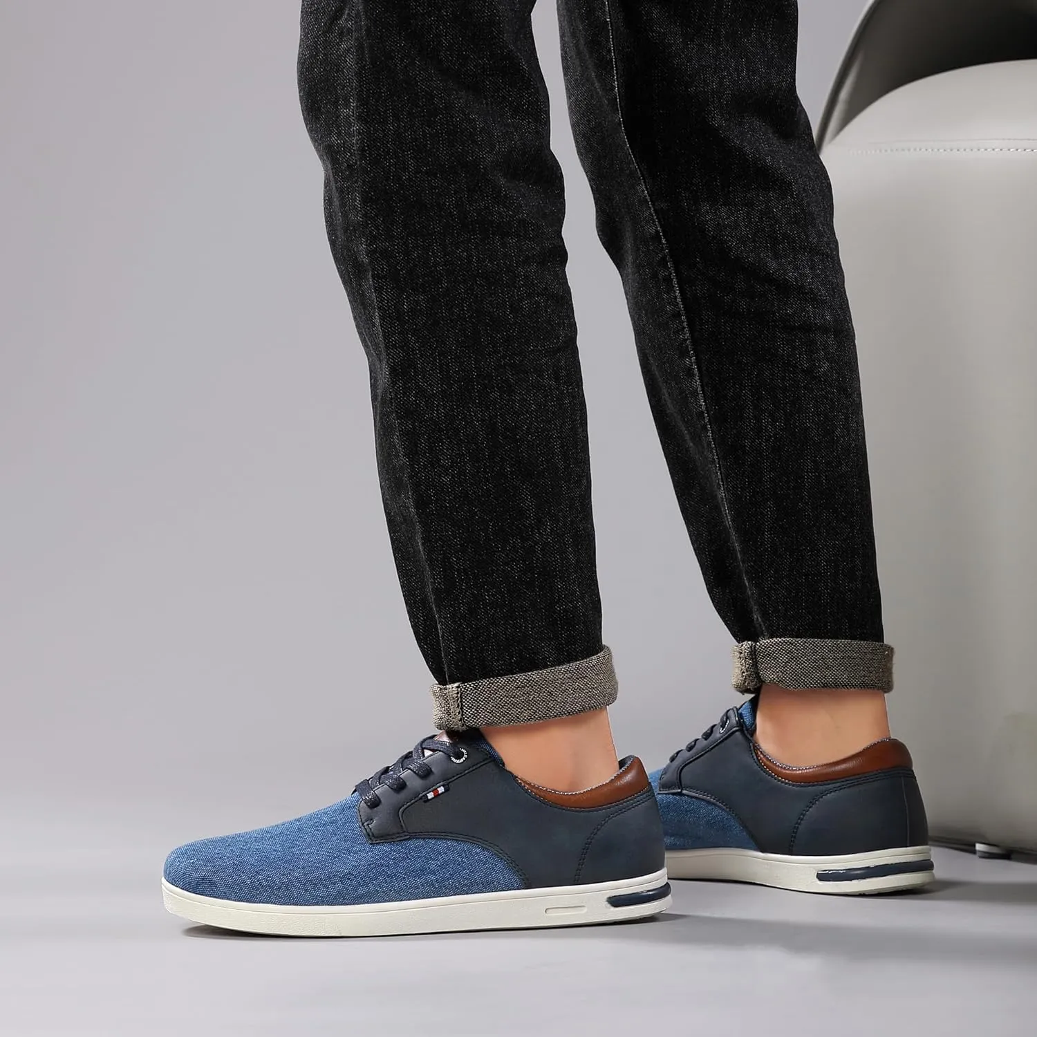 Mens Casual Shoes Fashion Dress Sneakers Breathable Business Shoes