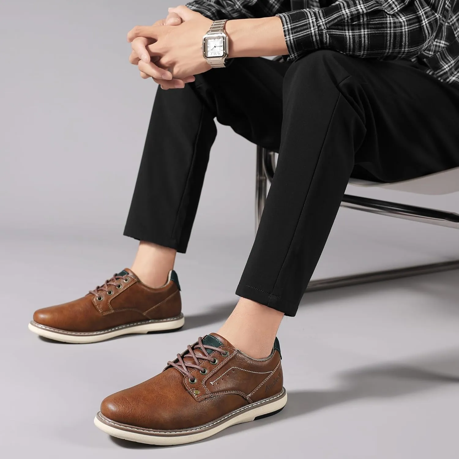 Men's Dress Sneakers Oxfords Comfortable Casual Shoes
