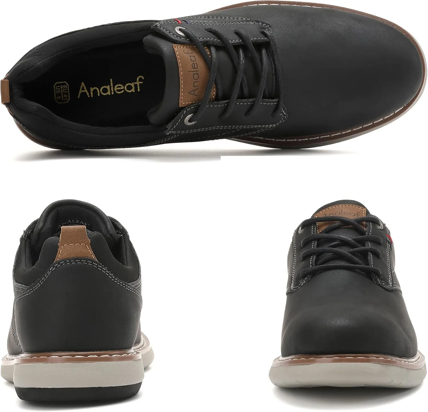Men's Dress Sneakers Oxfords Comfortable Casual Shoes