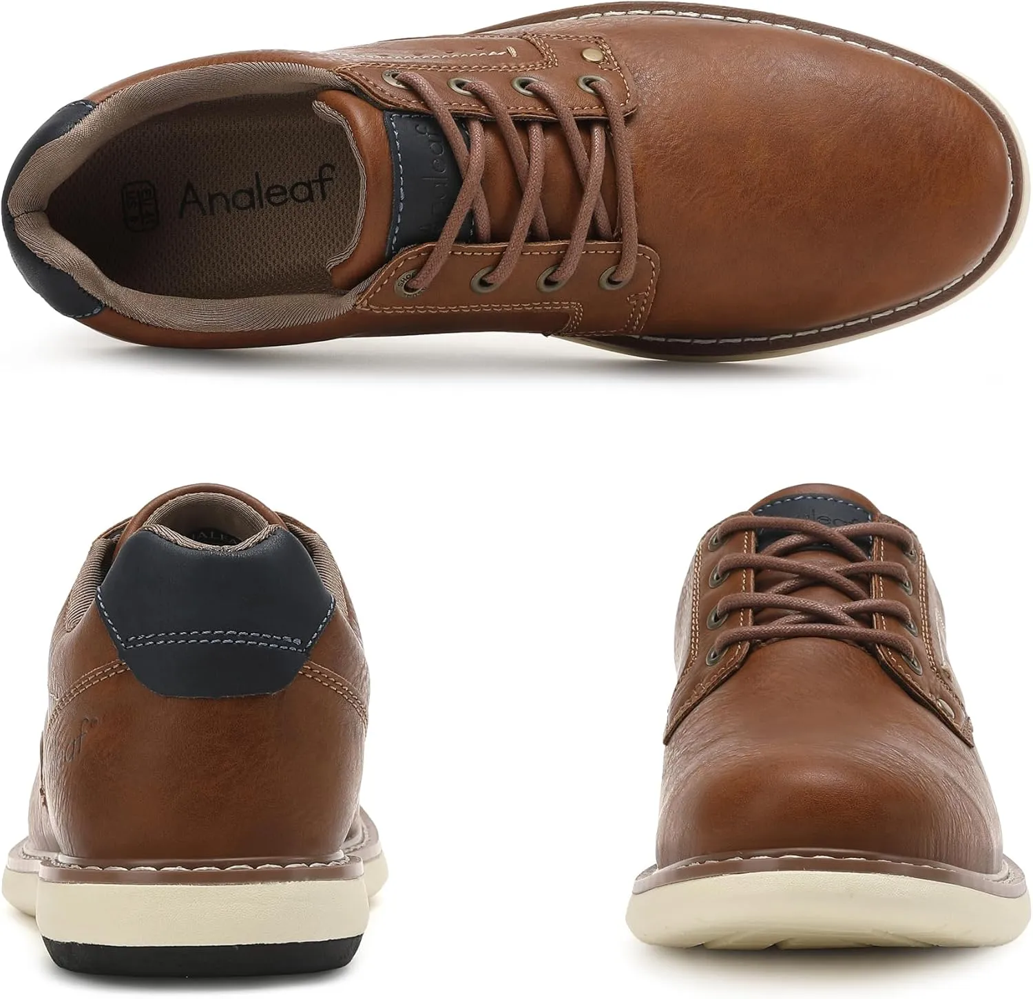 Men's Dress Sneakers Oxfords Comfortable Casual Shoes