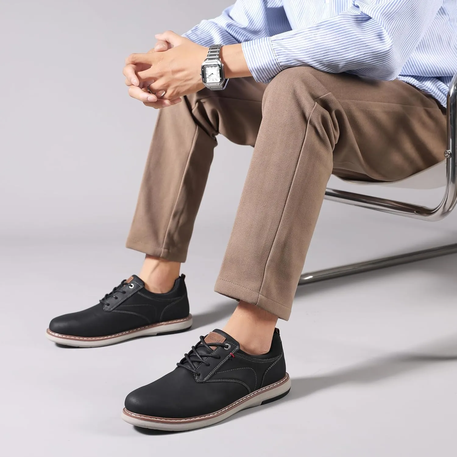 Men's Dress Sneakers Oxfords Comfortable Casual Shoes