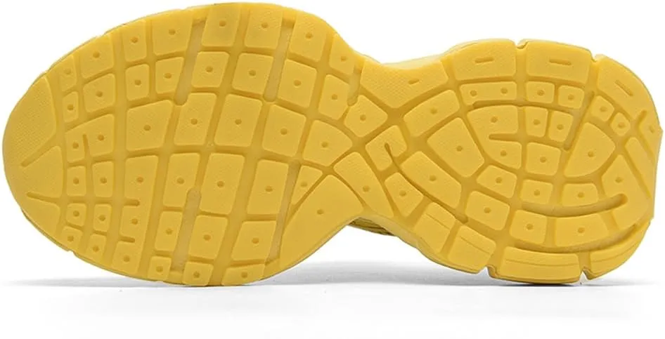 Men's Fashion Sneakers Thick Bottom Height Increasing Breathable Cushioning Athletic Casual Shoes
