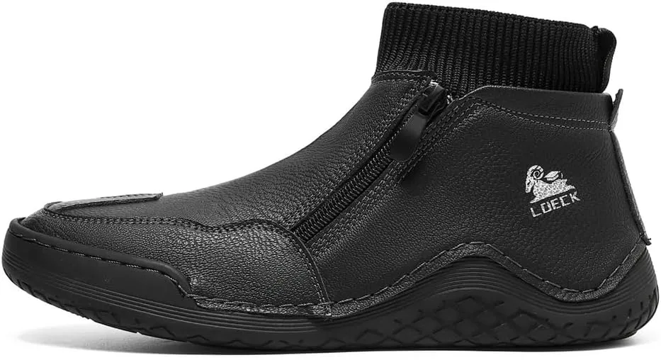 Mens Leather Casual Shoes Fashion Sneakers Lightweight Comfortable Walking Driving Shoes for Men