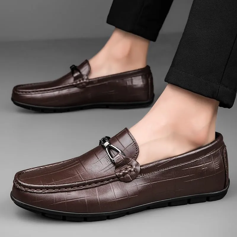 Men's Oxford Shoes Business Casual Shoes Leather Loafers Fashion Sneakers Driving Shoes