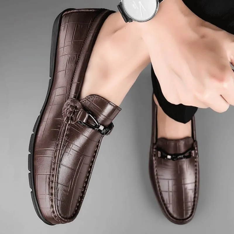 Men's Oxford Shoes Business Casual Shoes Leather Loafers Fashion Sneakers Driving Shoes