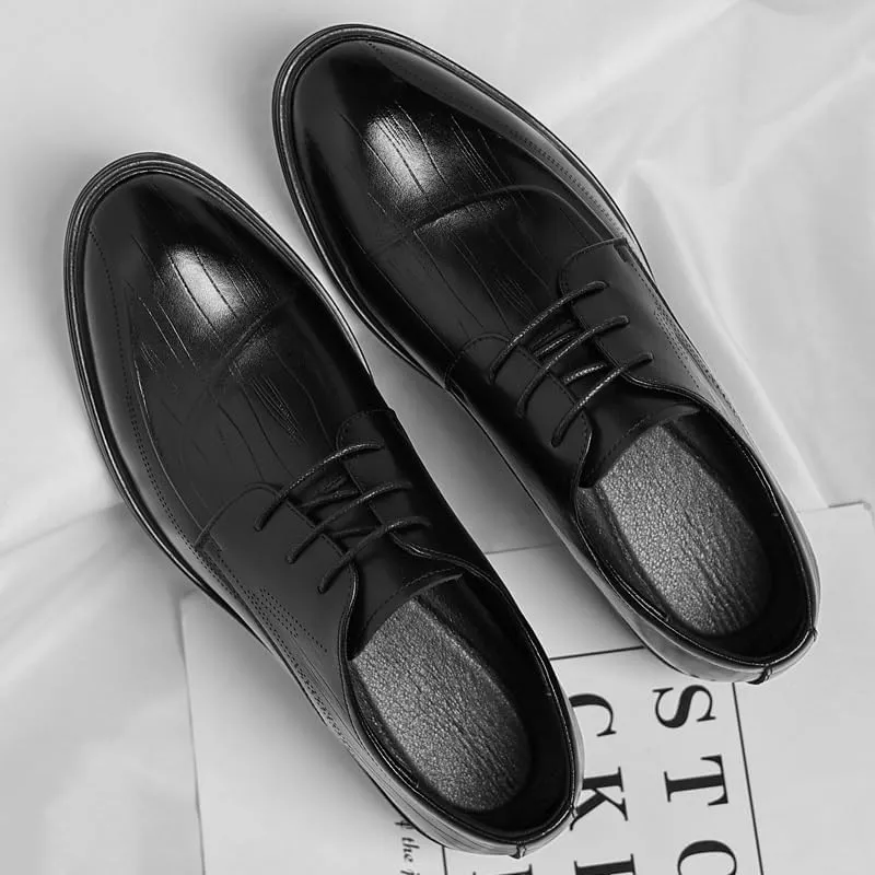 Men's Retro Wedding Work Shoes Gentleman Wedding Business Office Outdoor Party Casual Shoes Formal Sneakers