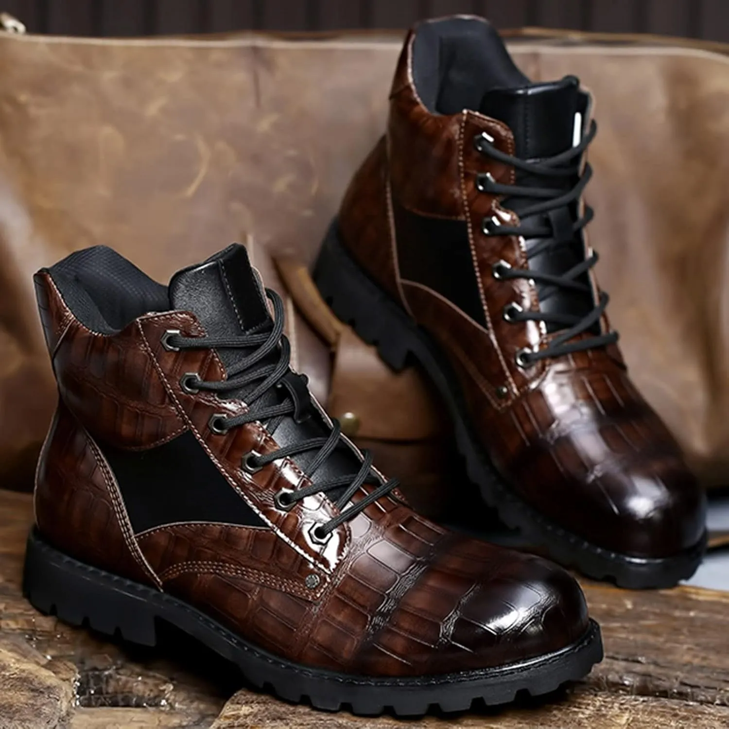 Mens Shoes Classic Business Leather Shoes Fashion Retro Casual Comfortable Lace Up Leather Casual Mens Shoes Leather Men Shoe