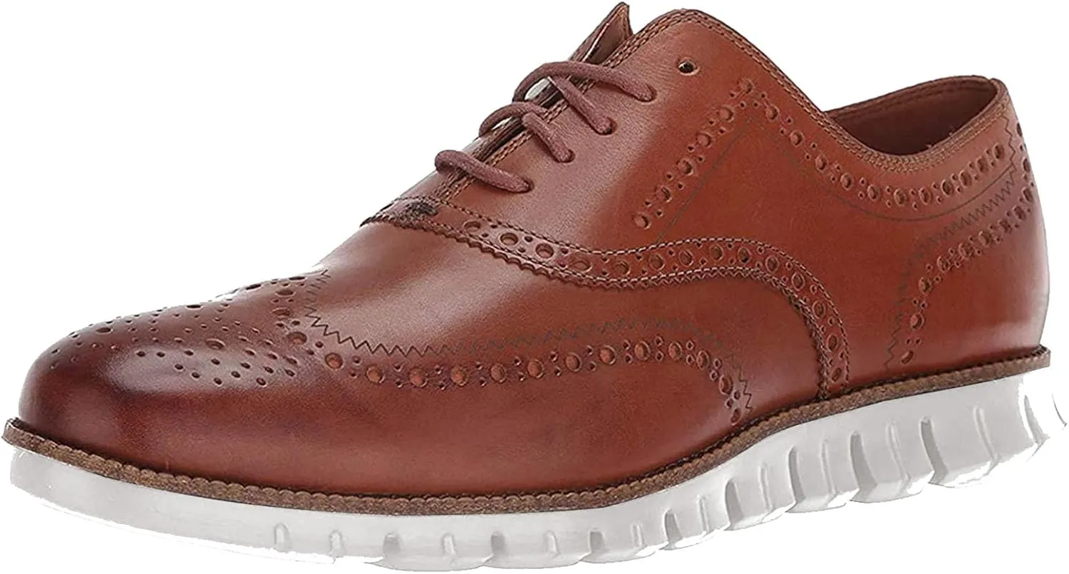Men's Sneakers Leather Casual Shoes for Men Breathable Business Casual Sneaker Retro Oxfords Fashion Sneaker