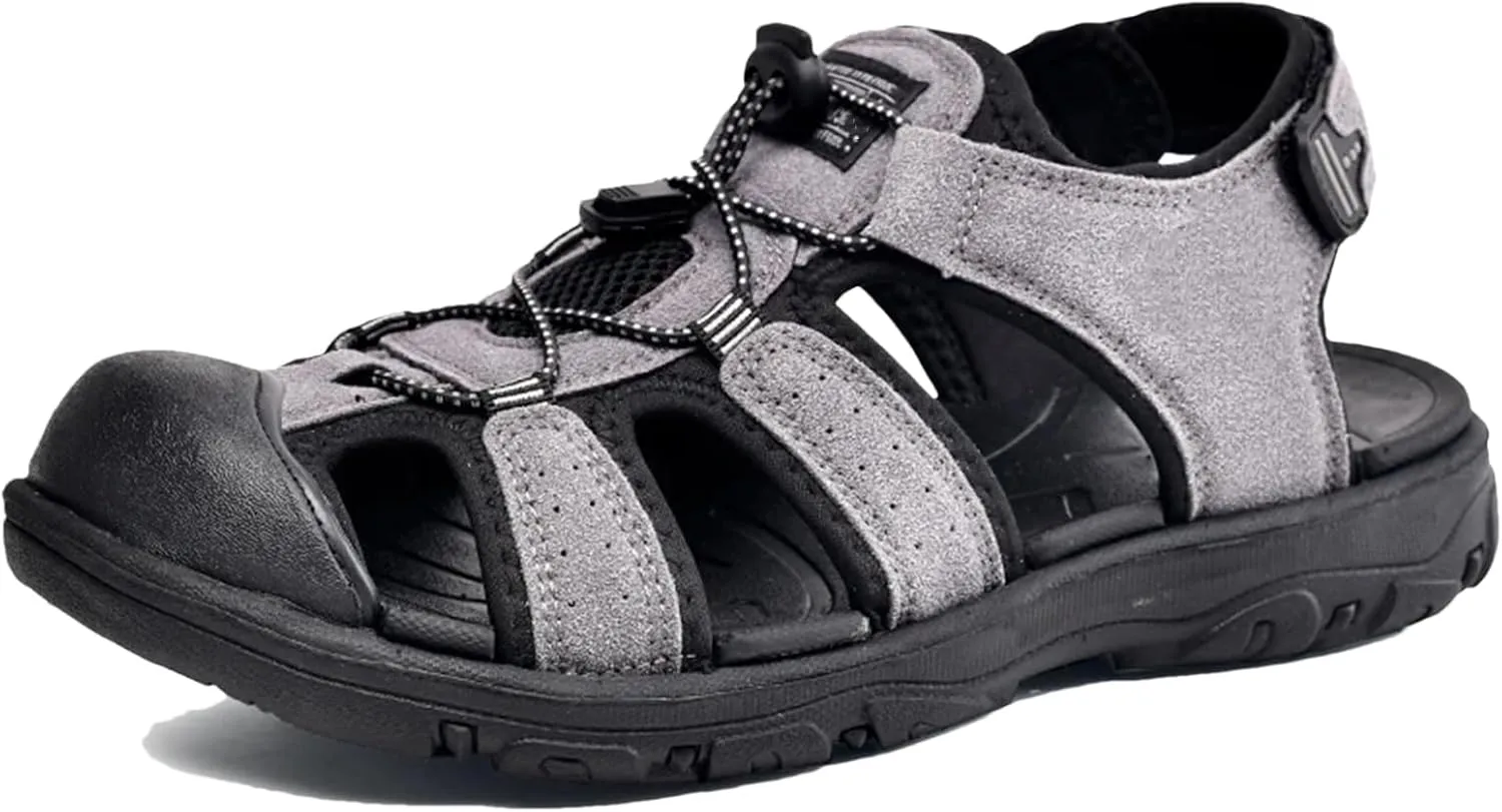 Men's Soft Sole Slippers, Breathable Outdoor Casual Shoes