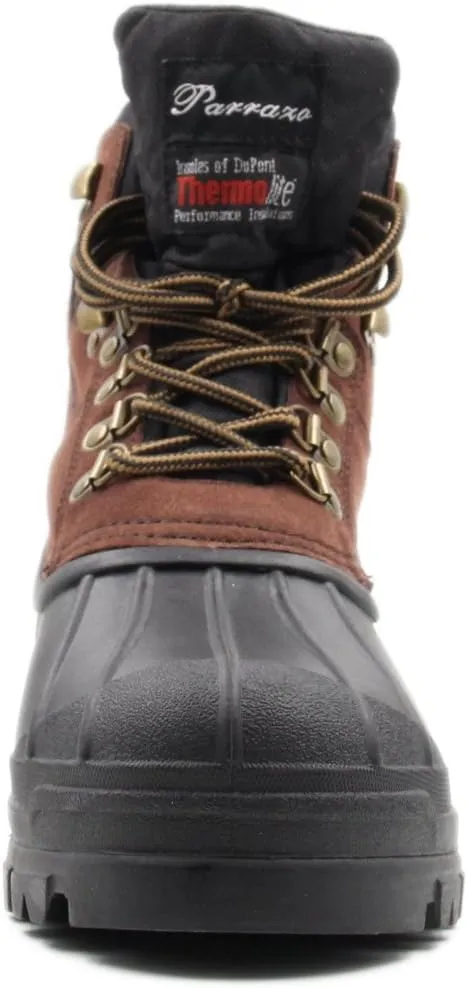 Men's Water Resistance Snow and Hiking Heavy Duty Laced-up Winter Duck Boots