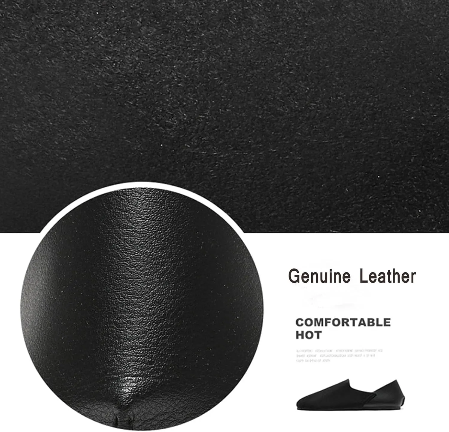 Myallfeet Men's Fashion Suede Overlay Soft Bottom Breathable Loafers Shoes Deluxe Comfortable Soft Leather Non-Slip Casual Shoes