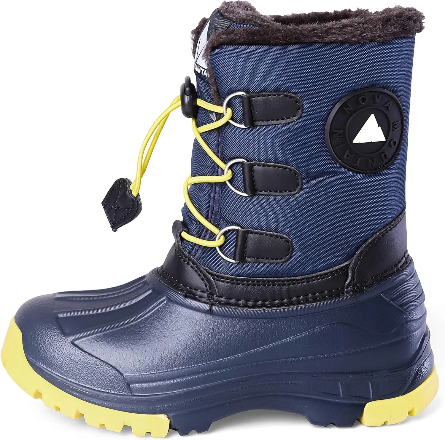 Nova Mountain Boy's and Girl's Waterproof Winter Snow Boots