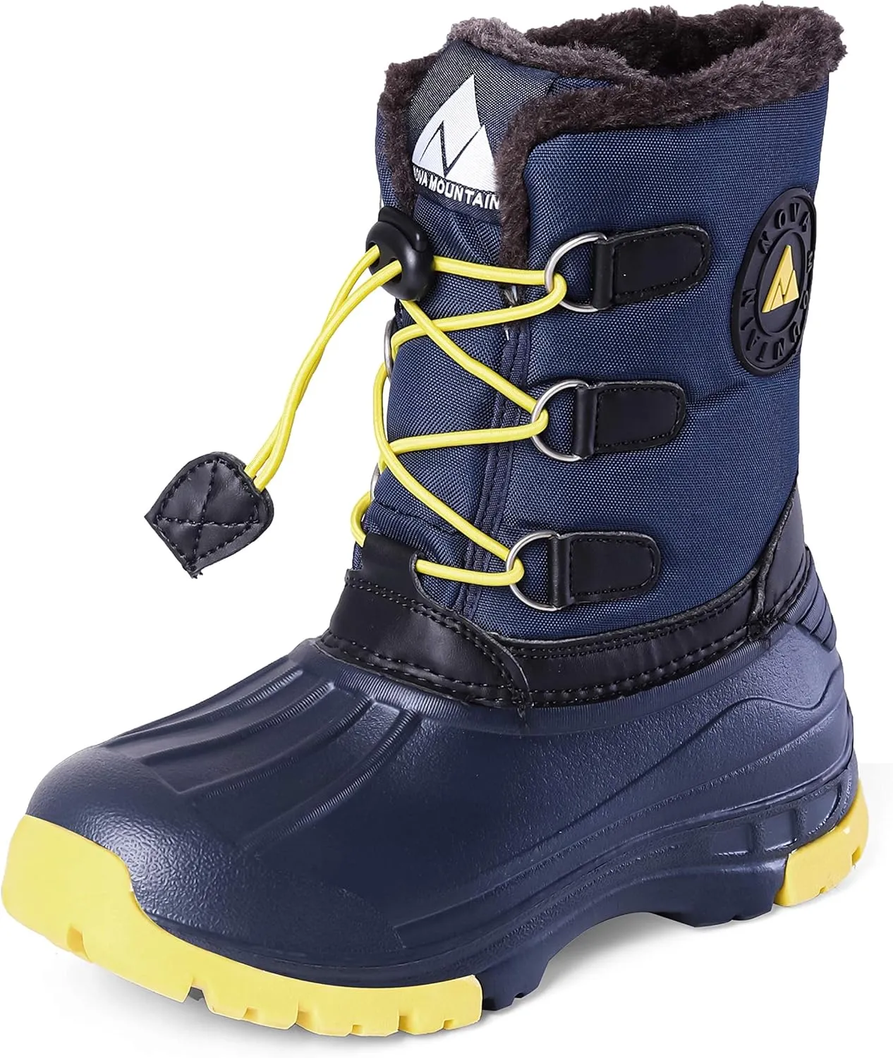 Nova Mountain Boy's and Girl's Waterproof Winter Snow Boots