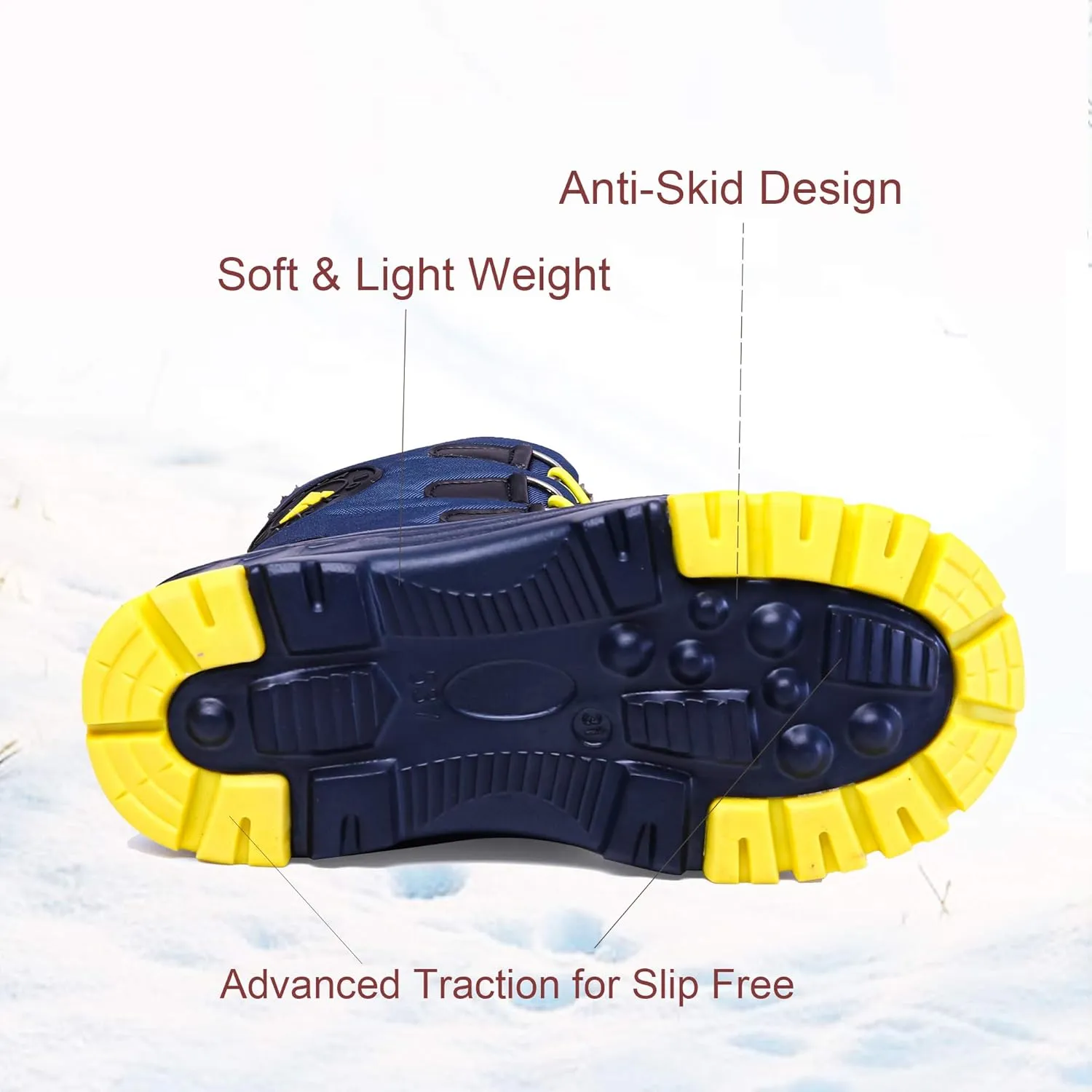 Nova Mountain Boy's and Girl's Waterproof Winter Snow Boots