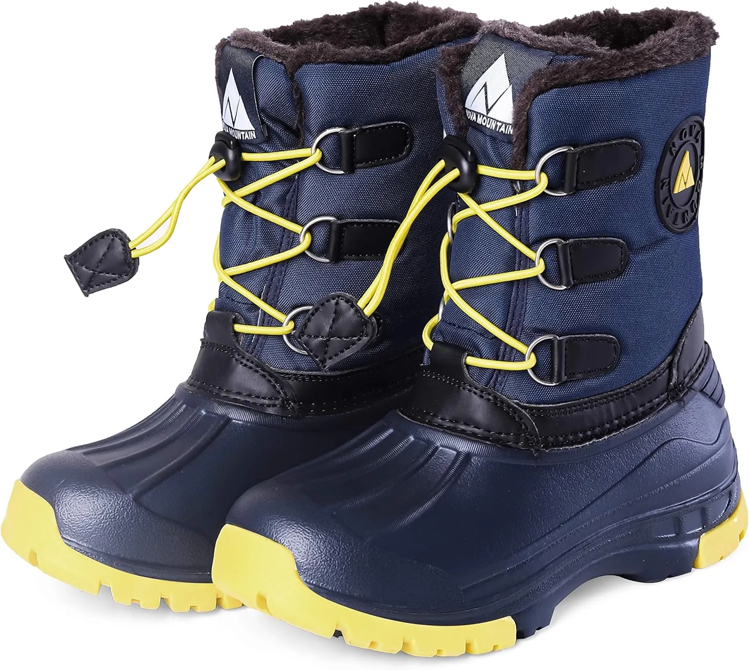 Nova Mountain Boy's and Girl's Waterproof Winter Snow Boots