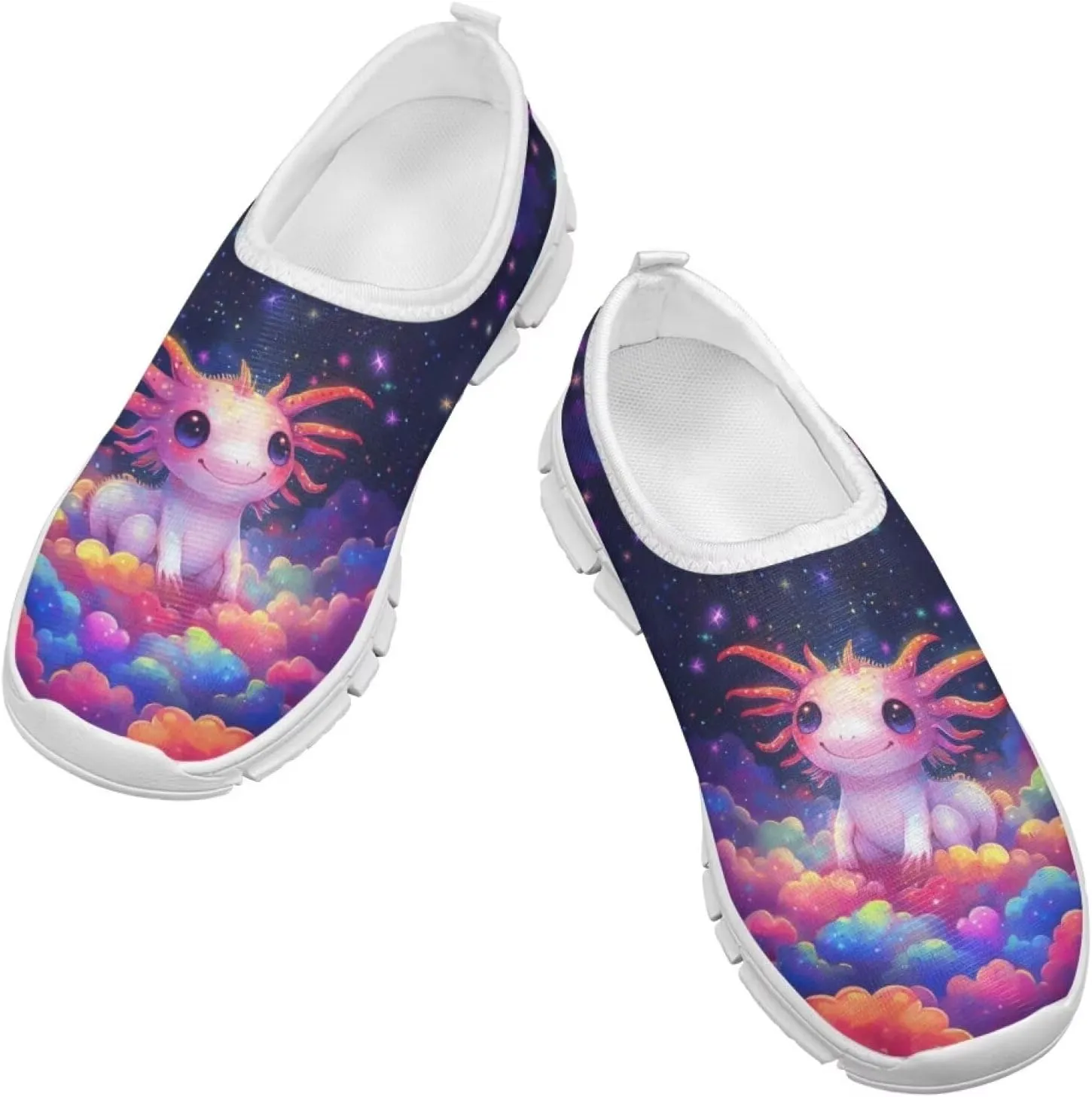 Novelty Boys Slip On Sneakers Moon Shoes Soft Comfy Kids Casual Shoes