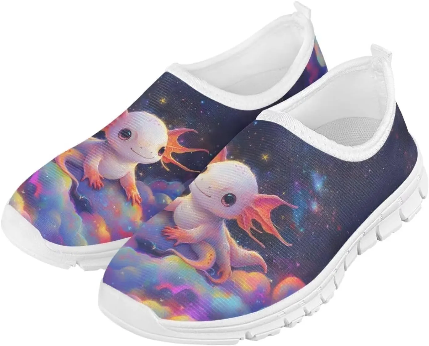 Novelty Boys Slip On Sneakers Moon Shoes Soft Comfy Kids Casual Shoes
