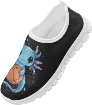 Novelty Boys Slip On Sneakers Moon Shoes Soft Comfy Kids Casual Shoes