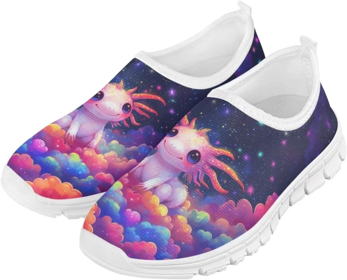 Novelty Boys Slip On Sneakers Moon Shoes Soft Comfy Kids Casual Shoes