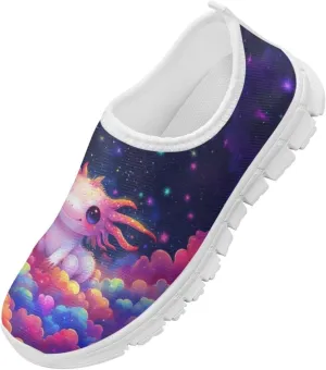 Novelty Boys Slip On Sneakers Moon Shoes Soft Comfy Kids Casual Shoes