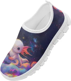 Novelty Boys Slip On Sneakers Moon Shoes Soft Comfy Kids Casual Shoes