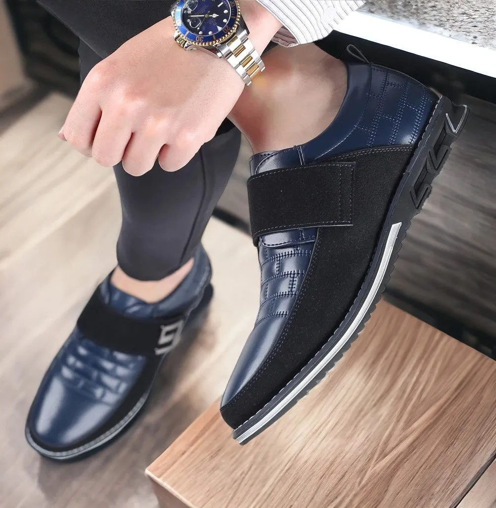 Oxford Velcro Orthopedic Leather Shoes