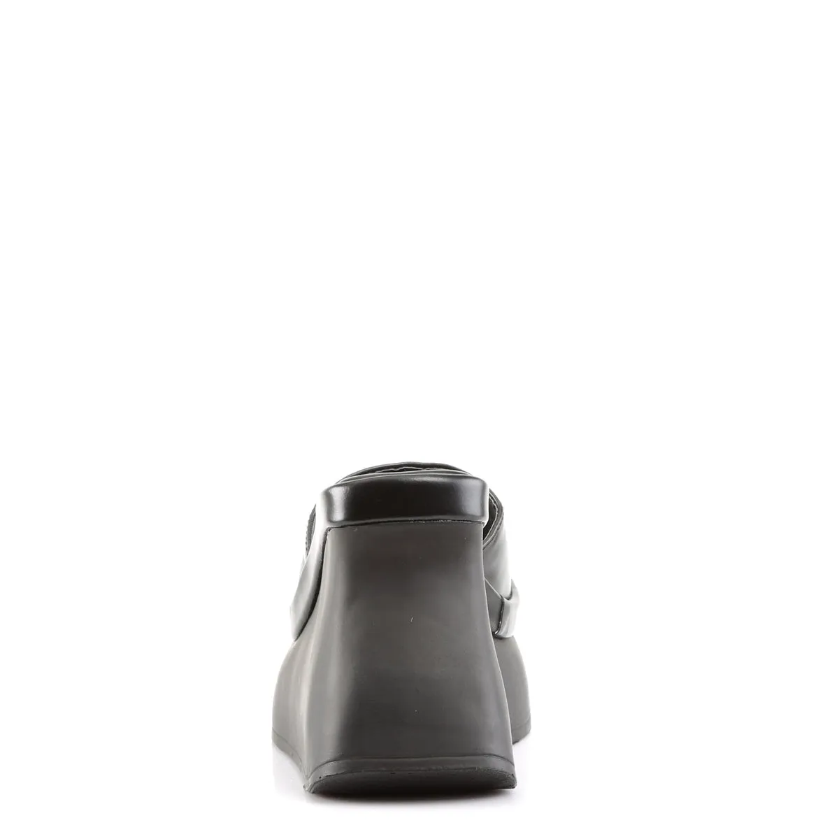 PACE-01 DemoniaCult Black Vegan Leather Sexy Women's Sandals (Alternative Footwear)