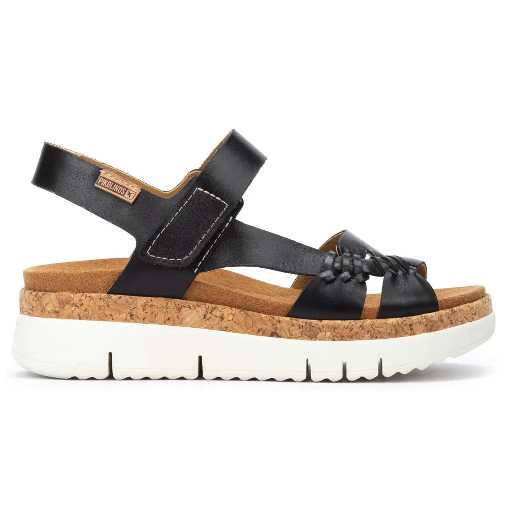 Pikolinos Palma Black Sandals (Women's)