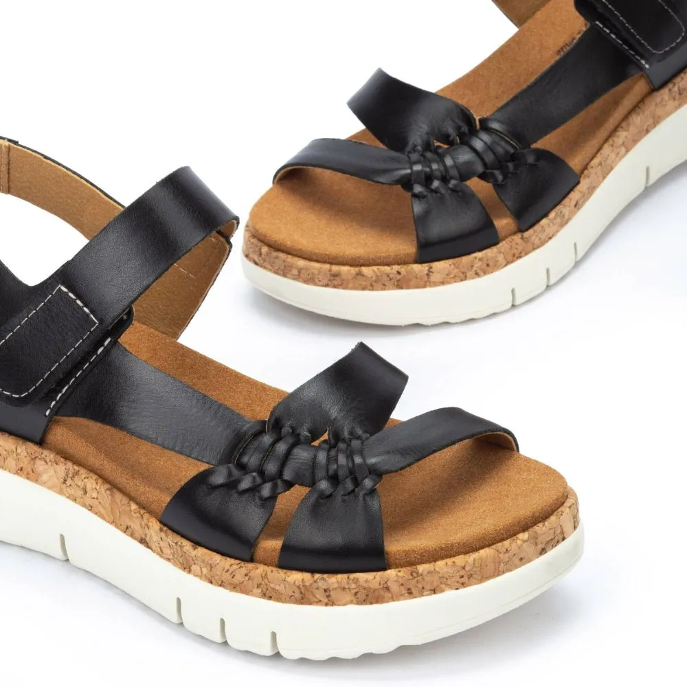 Pikolinos Palma Black Sandals (Women's)