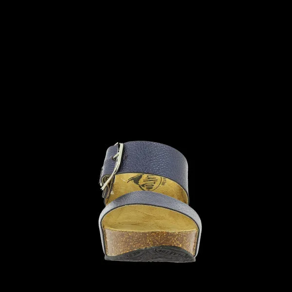Plakton 873004 Navy Women's Wedge Sandals