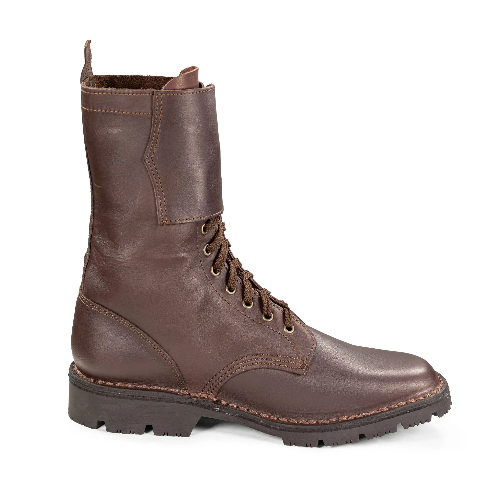 [PRE ORDER] Full Combat Waxi Boot, Dark Brown