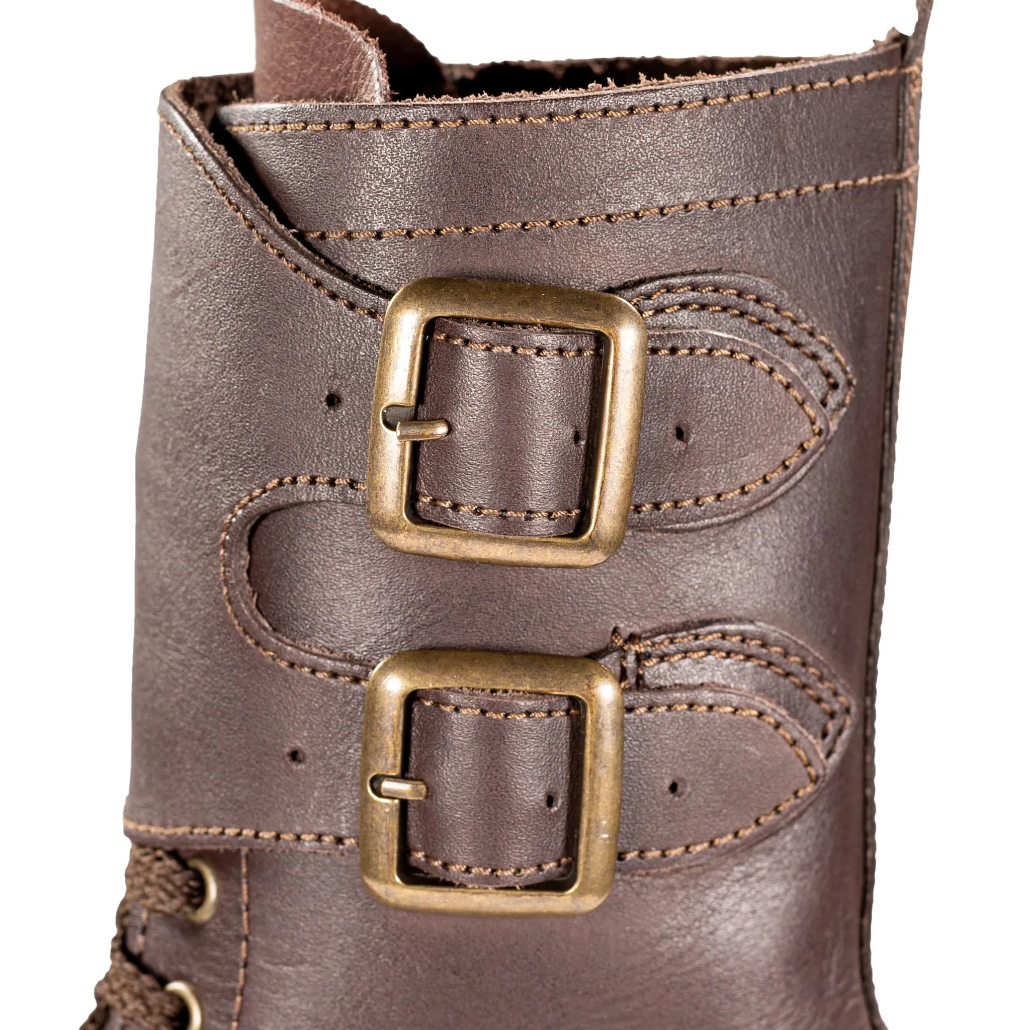 [PRE ORDER] Full Combat Waxi Boot, Dark Brown