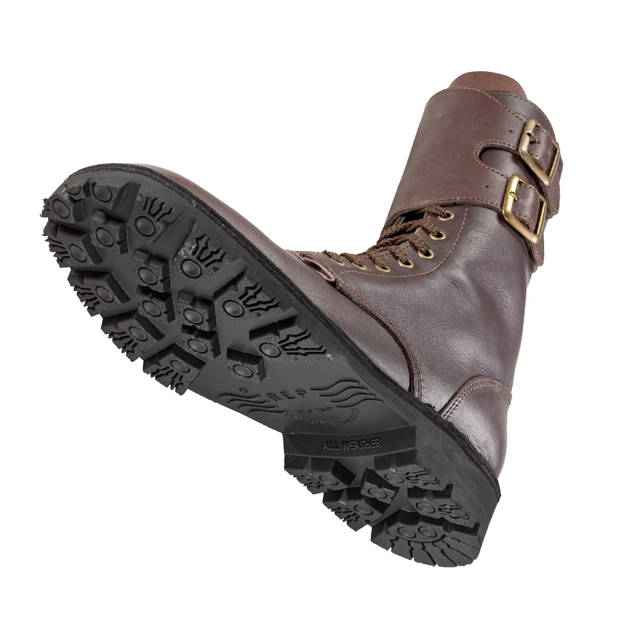 [PRE ORDER] Full Combat Waxi Boot, Dark Brown