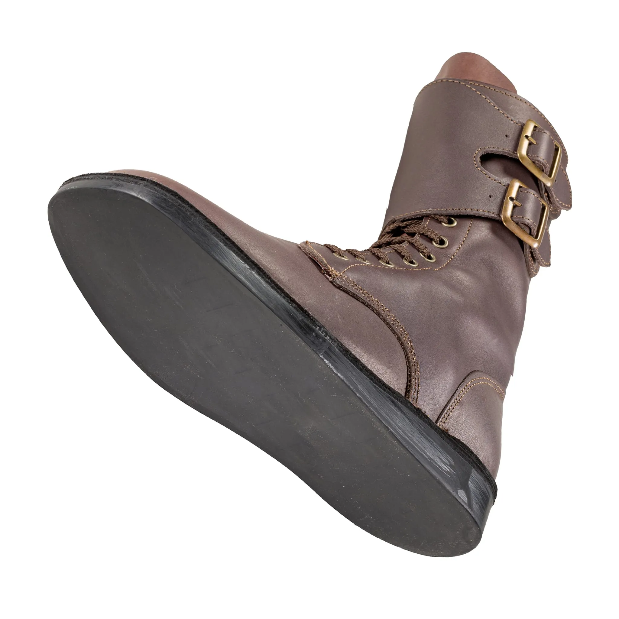 [PRE ORDER] Full Combat Waxi Boot, Dark Brown