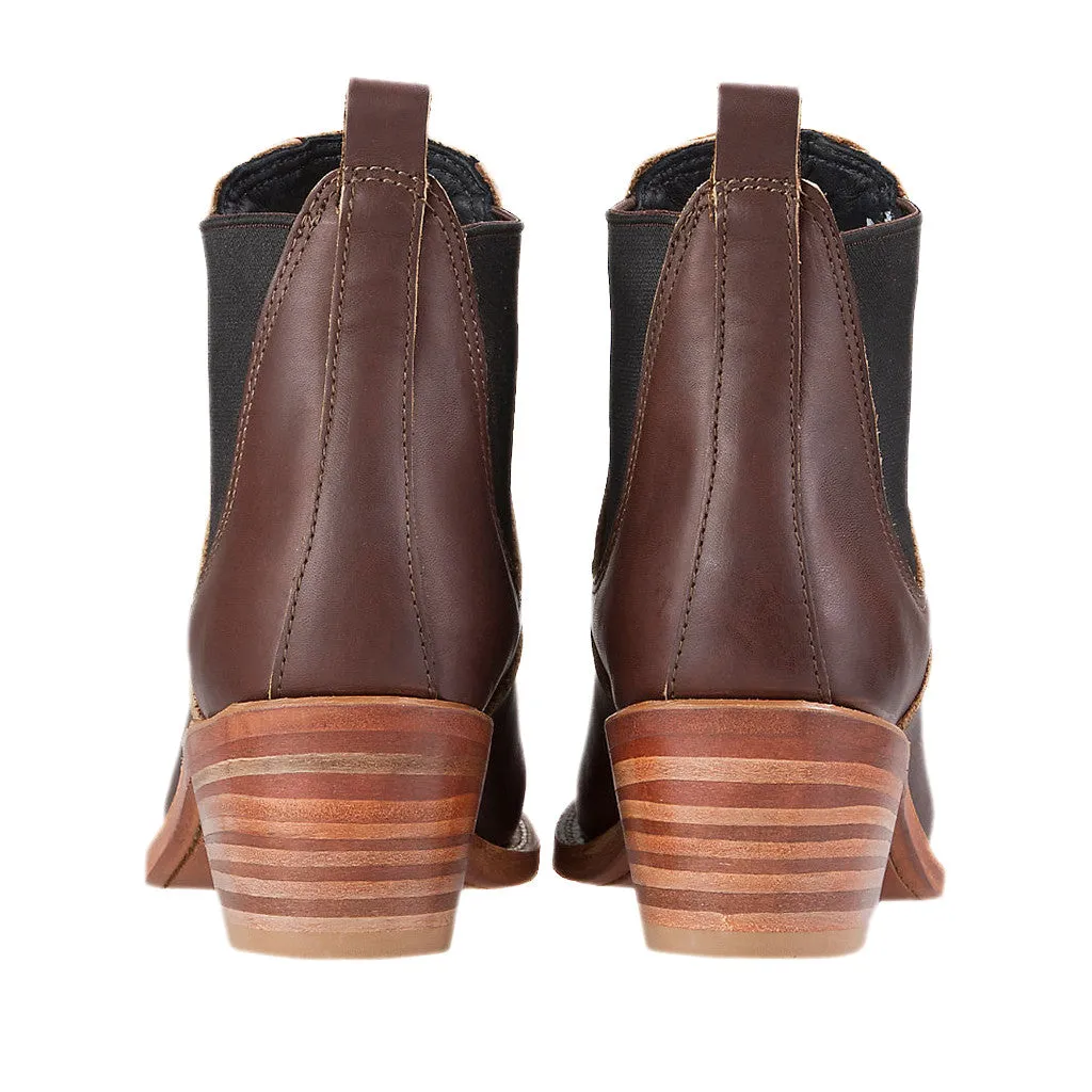 Red Wing Harriet Ankle Boot in Mahogany