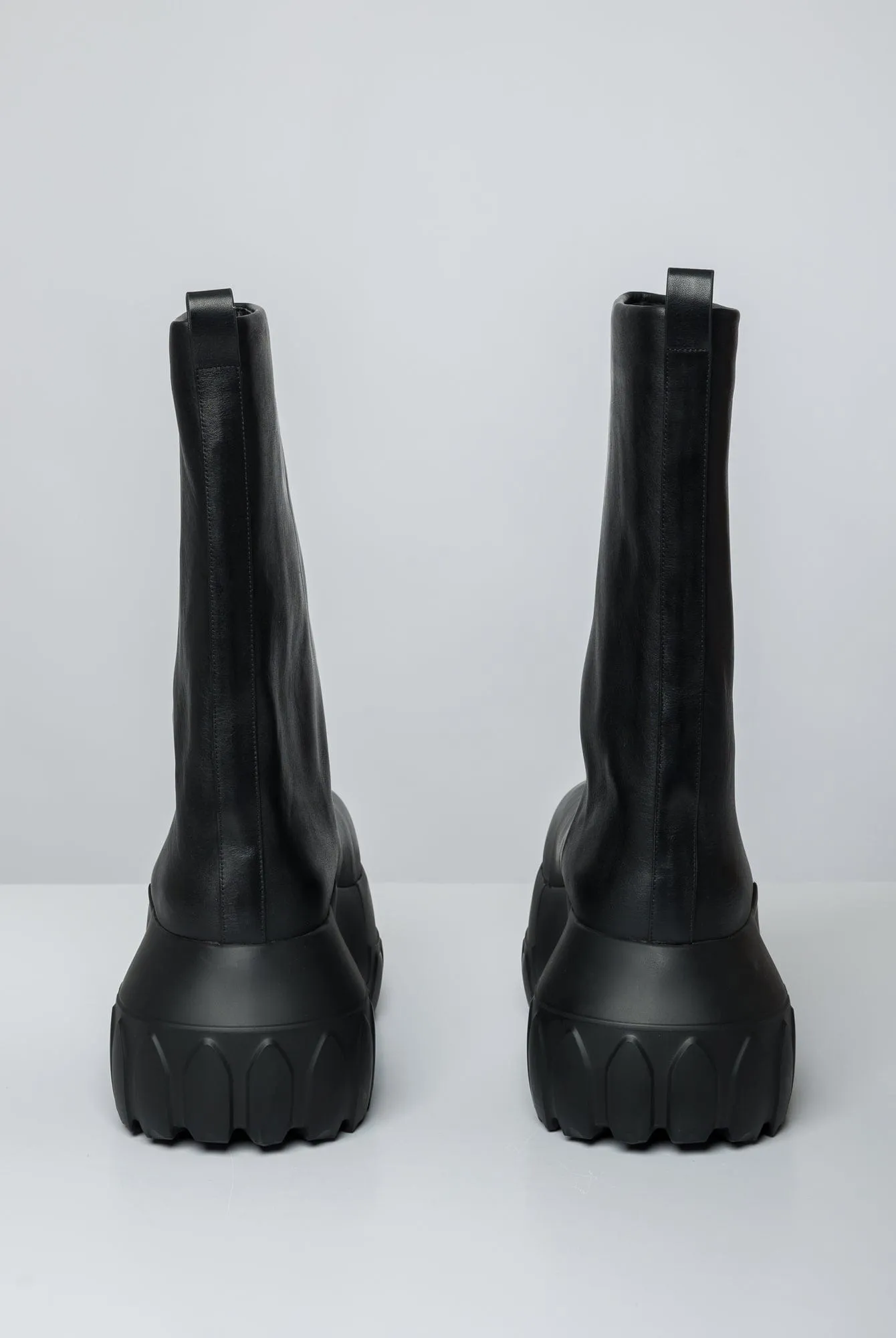 Rick Owens Knee High Oblique Mega Tractor