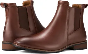 Rollda Mens Chelsea Boots Casual Ankle Boots Dress Boots Elastic Slip on Boots for Men