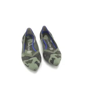 ROTHY'S CAMO BALLET FLAT SHOES