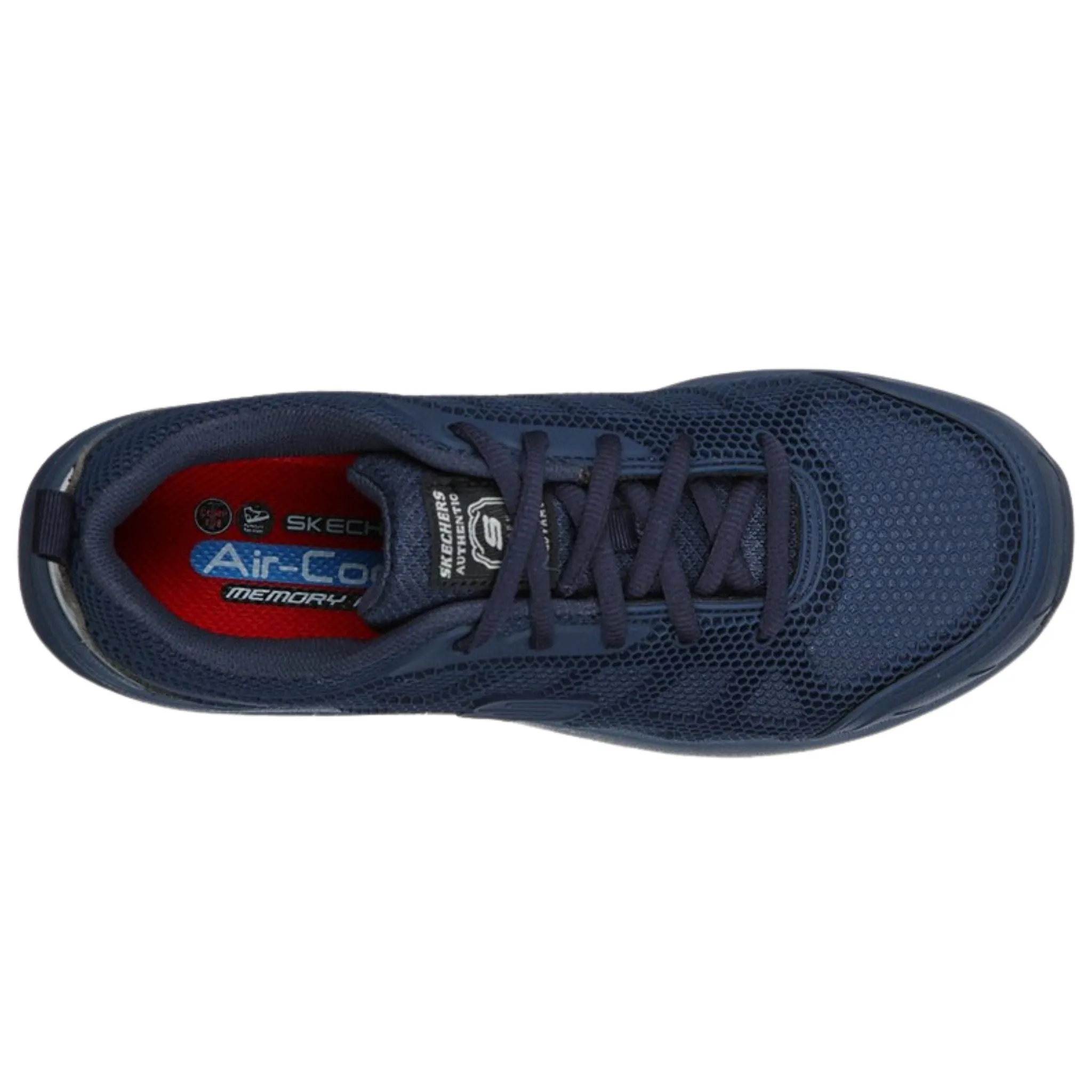 Skechers Women's 77289 Bulkin Ayak Navy Safety Toe Metal Free Work Shoes