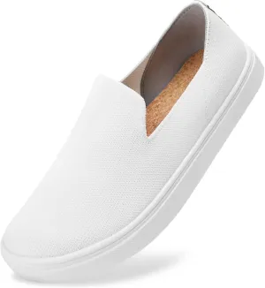 STQ Slip on Shoes for Women Breathable Fashion Sneakers Comfortable Knit Casual Shoes