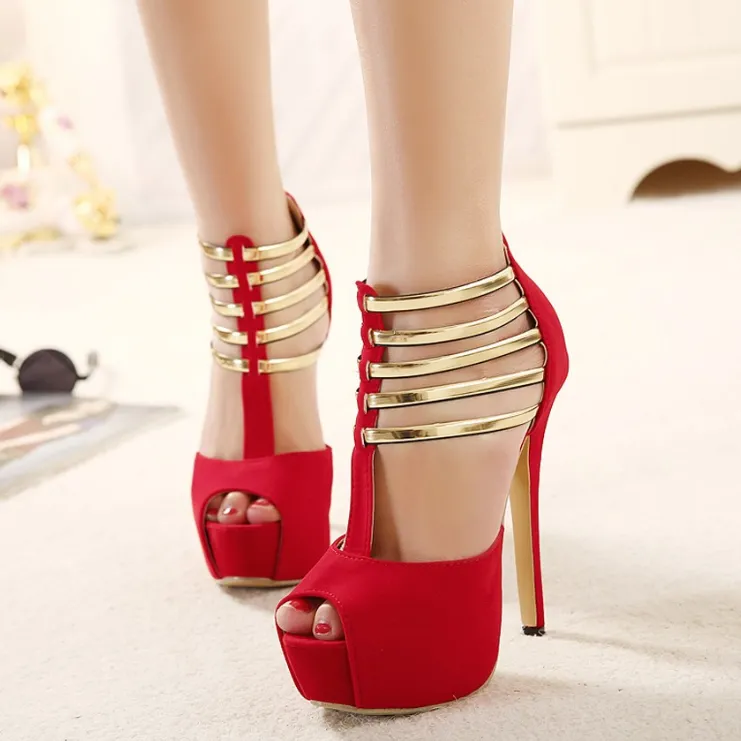 Summer Fashion High-Heeled Women's Sandals
