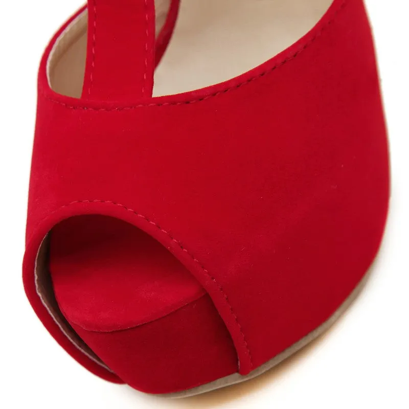 Summer Fashion High-Heeled Women's Sandals