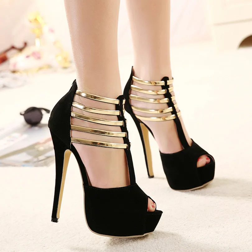 Summer Fashion High-Heeled Women's Sandals
