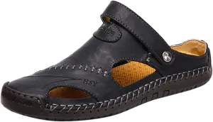 Summer Shoes Leather Breathable Casual Men's Outdoor Sandals Beach Men's sandals Mens Shower Sandals Men's Sandals Men Shoes