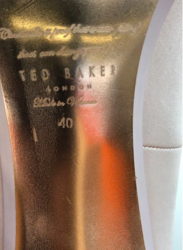 Ted Baker Women's Pink Stiletto Pump Heels - Size EUR 40