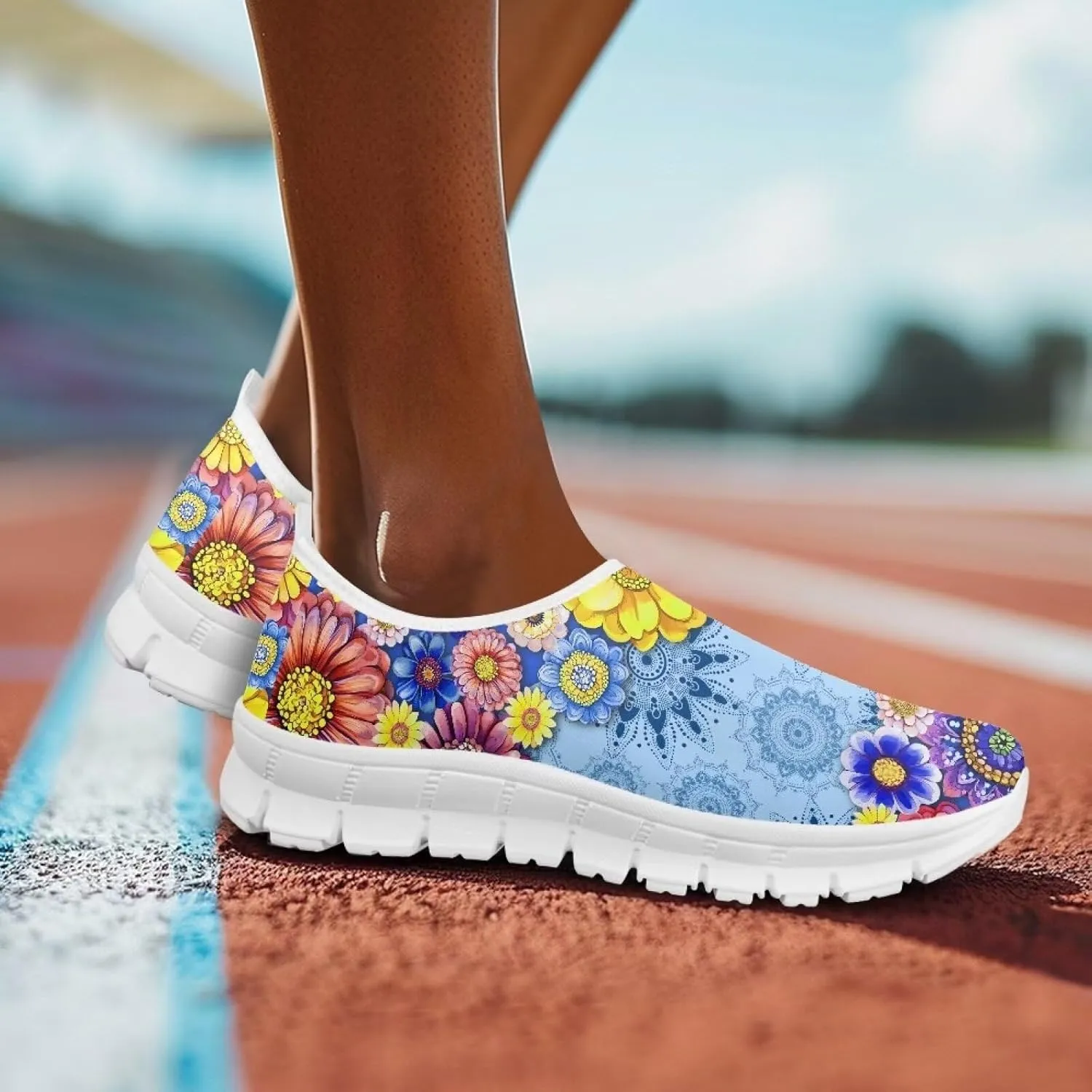 Trendy Slip On Shoes for Women Teacher Walking Casual Shoes Comfy Loafters