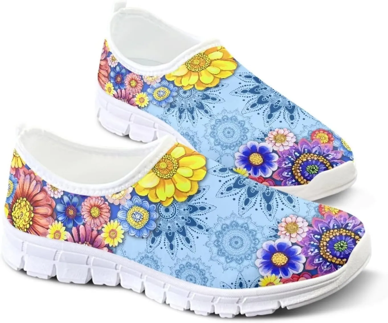 Trendy Slip On Shoes for Women Teacher Walking Casual Shoes Comfy Loafters