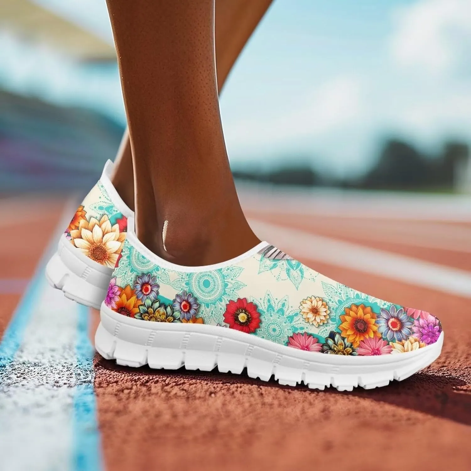 Trendy Slip On Shoes for Women Teacher Walking Casual Shoes Comfy Loafters