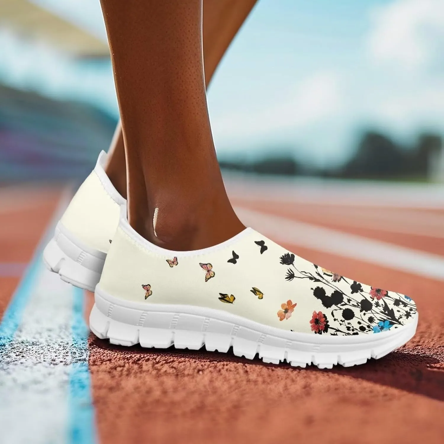 Trendy Slip On Shoes for Women Teacher Walking Casual Shoes Comfy Loafters